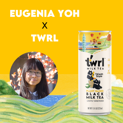 Discover the Artistry Behind Twrl Milk Tea's Limited Edition Can: A Journey with Eugenia Yoh