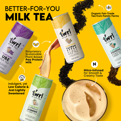 Twrl Milk Tea Variety 12-Pack