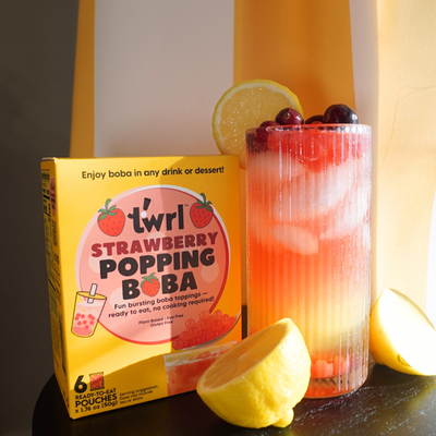 Popping Boba Fruit Punch Spritz