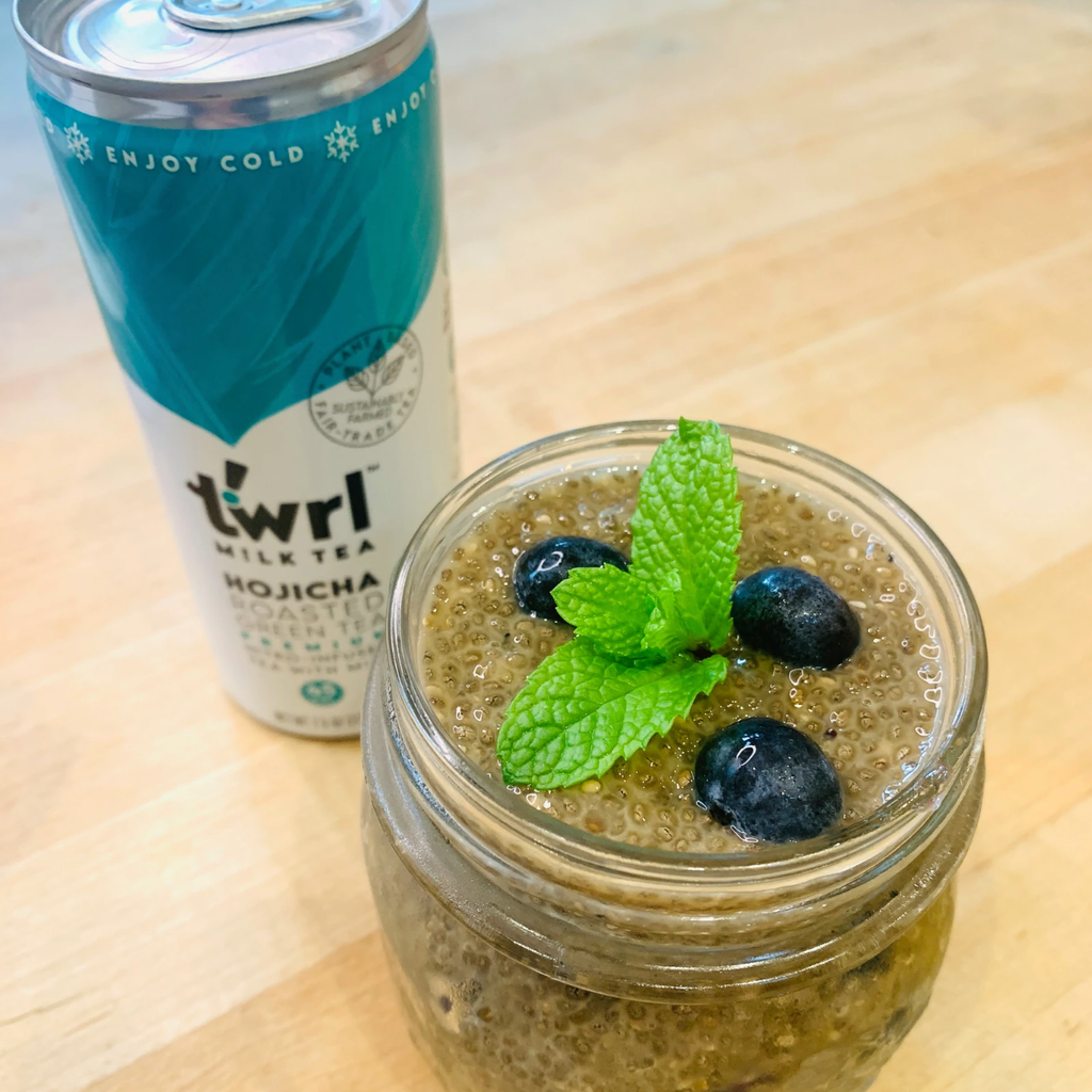 Vegan Twrl Milk Tea Chia Pudding - Easy Chia Recipe