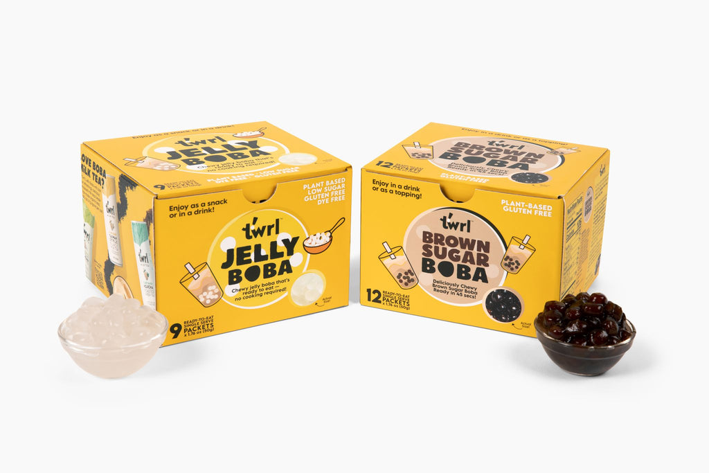 Twrl Milk Tea Launches Brown Sugar Boba and Jelly Boba