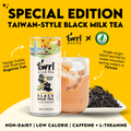 Taiwan Style Black Milk Tea 12-Pack - Special Edition