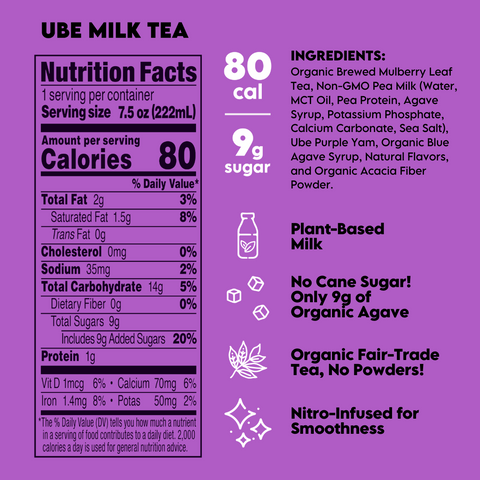 Ube Milk Tea 12-Pack